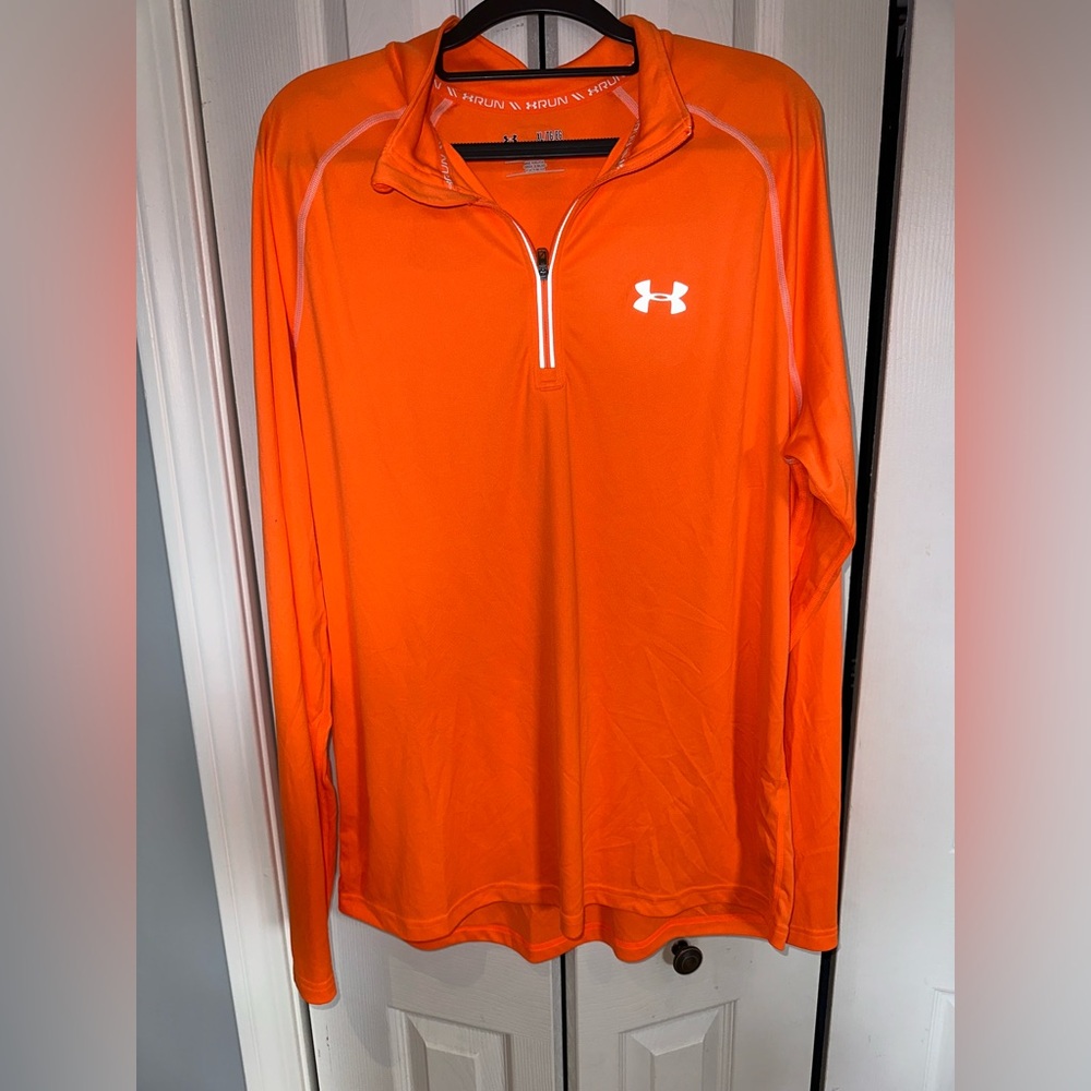Under Armour Orange Long Sleeve Pullover